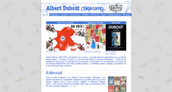 Desktop Screenshot of dubout.fr