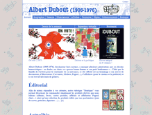 Tablet Screenshot of dubout.fr
